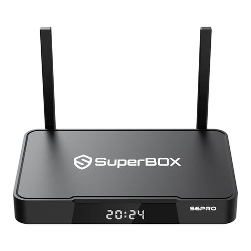 SuperBox S6 Pro, Front side